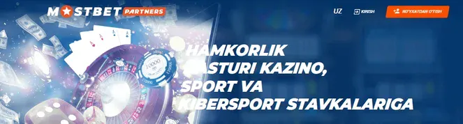 Mostbet Uzbekistan hamkorlik dasturi